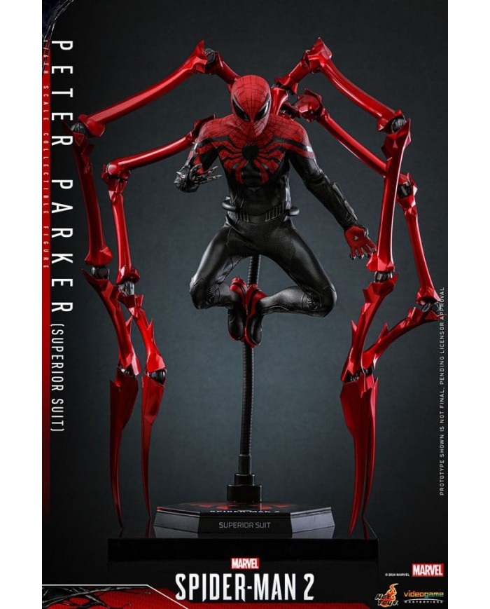 Peter Parker (Superior Suit) - Spider-Man 2 Figura Video Game Masterpiece 1/6