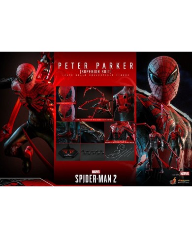 Peter Parker (Superior Suit) - Spider-Man 2 Figura Video Game Masterpiece 1/6