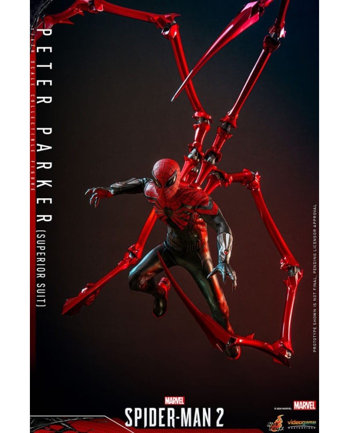 Peter Parker (Superior Suit) - Spider-Man 2 Figura Video Game Masterpiece 1/6