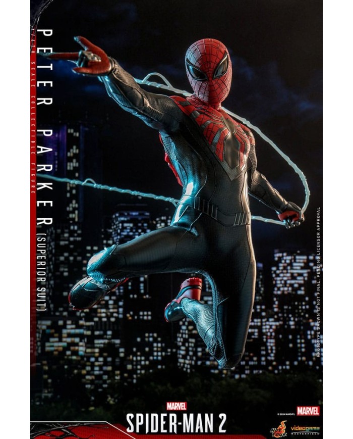Peter Parker (Superior Suit) - Spider-Man 2 Figura Video Game Masterpiece 1/6