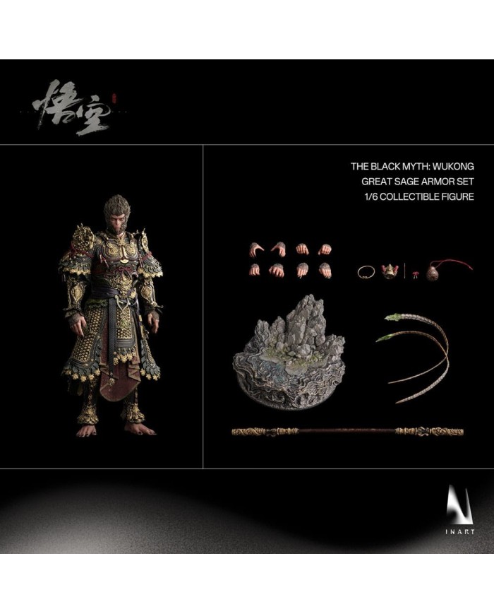 Great Sage Armor Wukong Black Myth: Wukong Figura 1/6