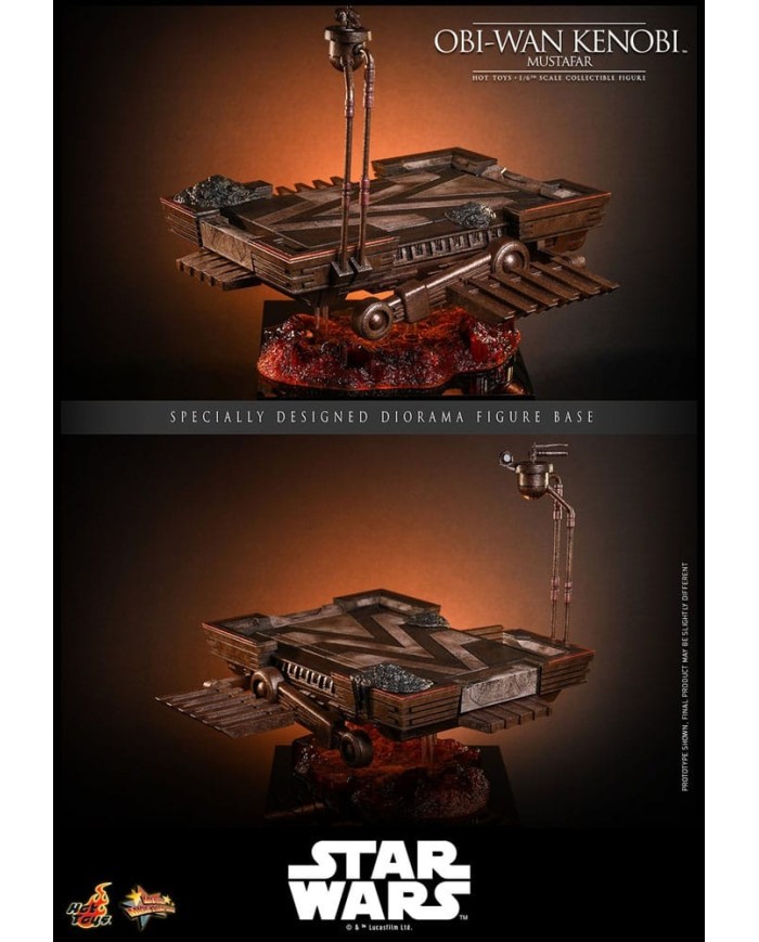 Obi-Wan Kenobi (Mustafar) Star Wars: Episodio III - La venganza de los Sith Figura Movie Masterpiece 1/6