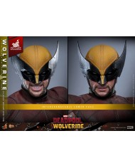 Wolverine (Classic Brown and Tan) Hot Toys Exclusive Deadpool & Wolverine Movie Masterpiece Action Figure 1/6