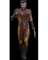 Wolverine (Classic Brown and Tan) Hot Toys Exclusive Deadpool & Wolverine Movie Masterpiece Action Figure 1/6