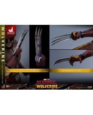 Wolverine (Classic Brown and Tan) Hot Toys Exclusive Deadpool & Wolverine Movie Masterpiece Action Figure 1/6