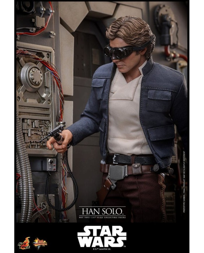Han Solo Star Wars Episode V Figura Movie Masterpiece 1/6
