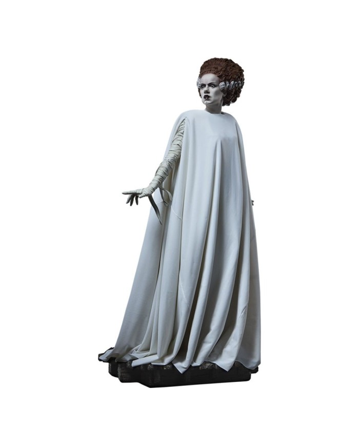The Bride of Frankenstein (Fabric Costume) La novia de Frankenstein Estatua Premium Format Mixed Media