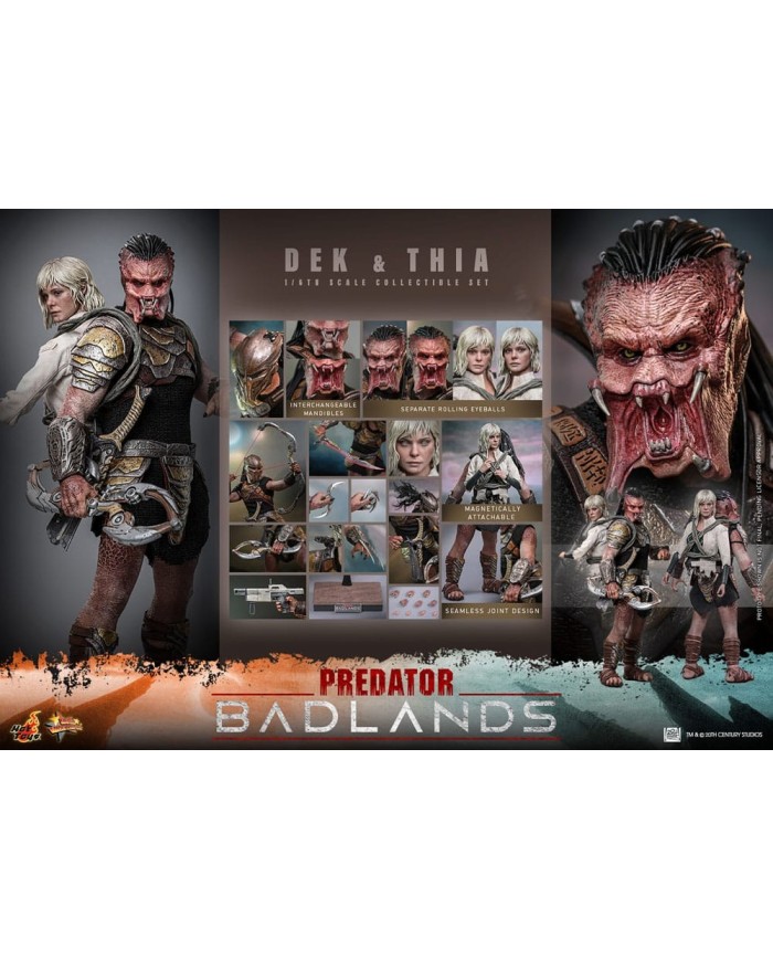 Dek & Thia Predator: Badlands Figura Movie Masterpiece 1/6