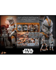 212th Attack Battalion Clone Trooper Deluxe Version Star Wars: The Clone Wars Figura 1/6