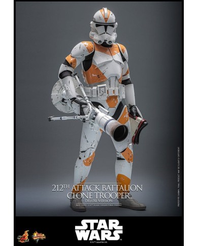 212th Attack Battalion Clone Trooper Deluxe Version Star Wars: The Clone Wars Figura 1/6