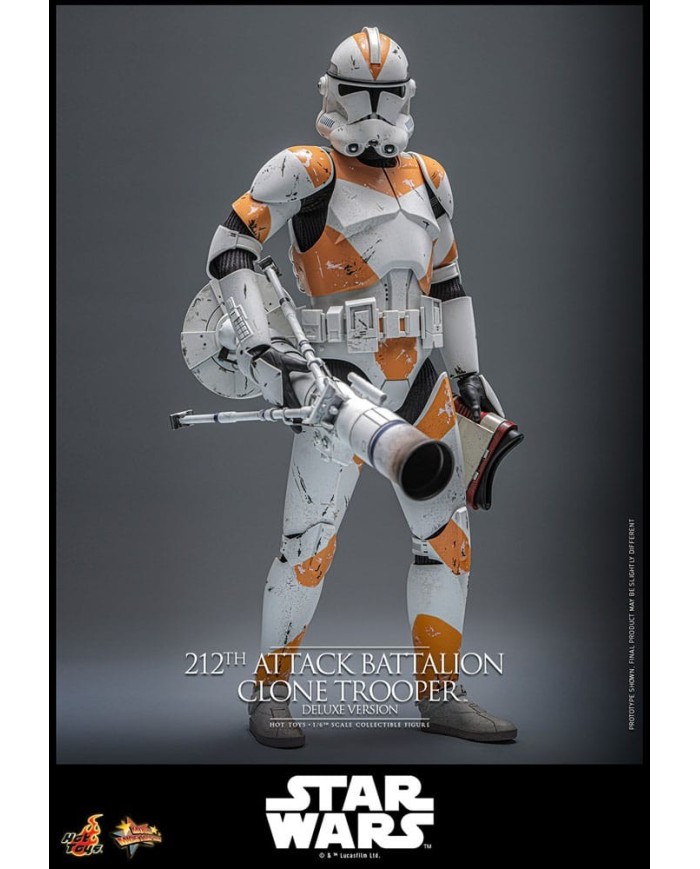212th Attack Battalion Clone Trooper Deluxe Version Star Wars: The Clone Wars Figura 1/6