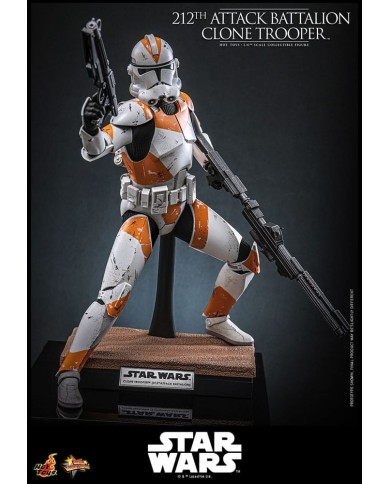 212th Attack Battalion Clone Trooper Deluxe Version Star Wars: The Clone Wars Figura 1/6