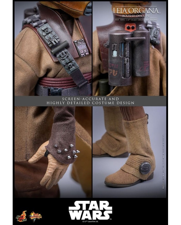 Leia Organa (Boushh Disguise) Star Wars Episode VI Figura Movie Masterpiece 1/6