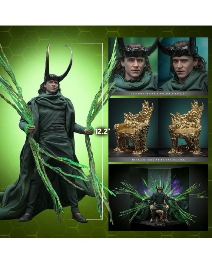 God Loki Artisan Edition Hot Toys Exclusive