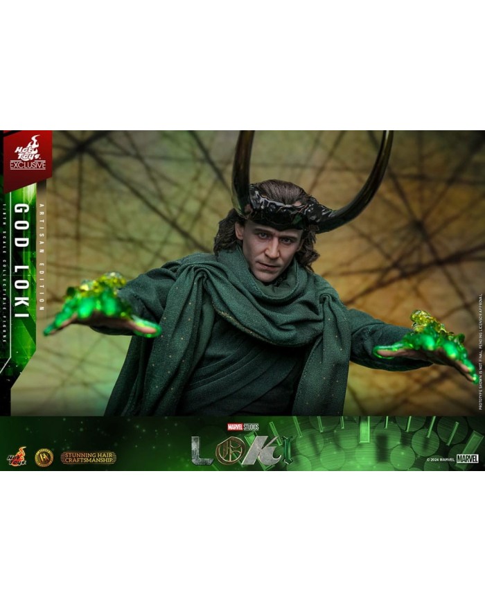 God Loki Artisan Edition Hot Toys Exclusive