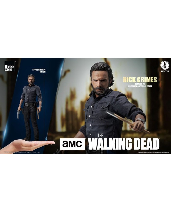 Rick Grimes The Walking Dead Season 7 Figura 1/6