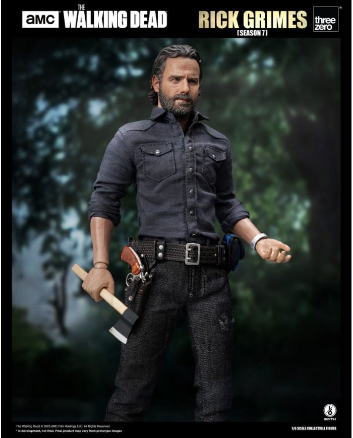 Rick Grimes The Walking Dead Season 7 Figura 1/6