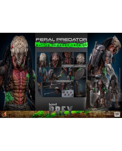 Feral Predator (Battle Damaged Version) - Prey Figura 1/6