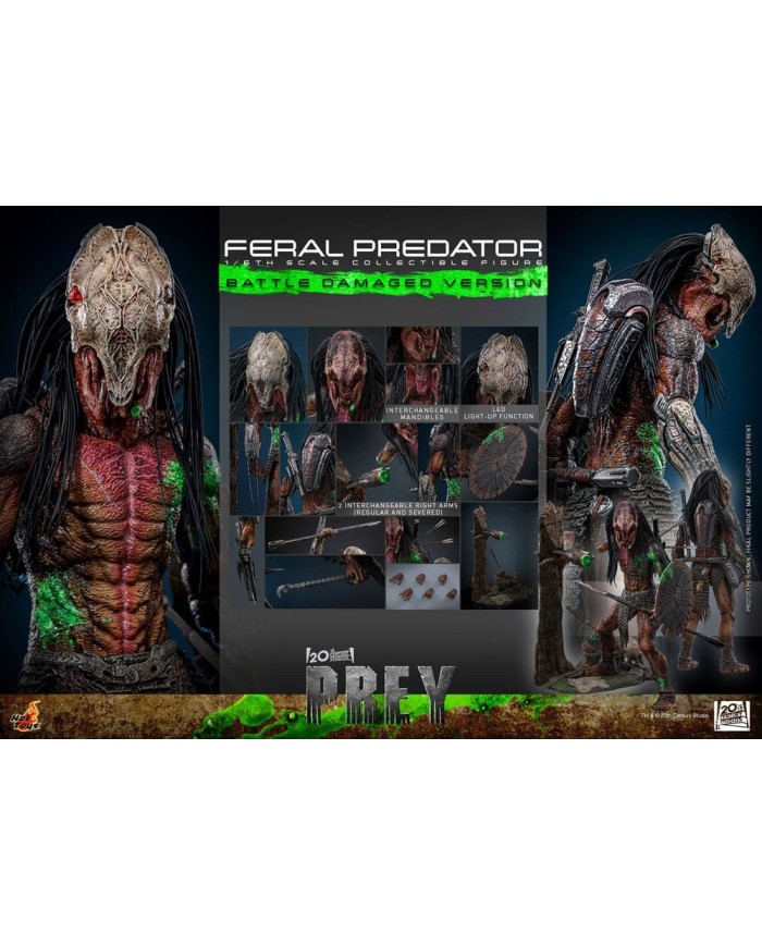 Feral Predator (Battle Damaged Version) - Prey Figura 1/6