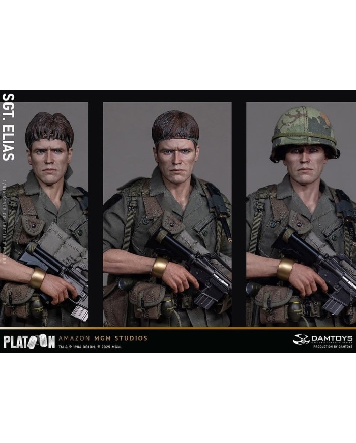 Sergeant Elias Platoon Figura 1/6