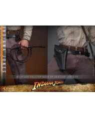 Indiana Jones Deluxe Version Indiana Jones Temple of Doom Figura Movie Masterpiece 1/6