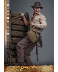 Indiana Jones Deluxe Version Indiana Jones Temple of Doom Figura Movie Masterpiece 1/6
