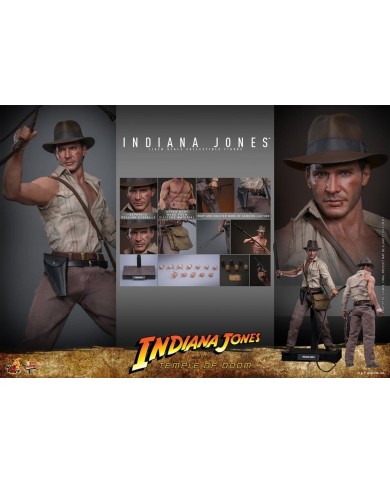Indiana Jones Figura Movie Masterpiece 1/6 Indiana Jones Temple of Doom
