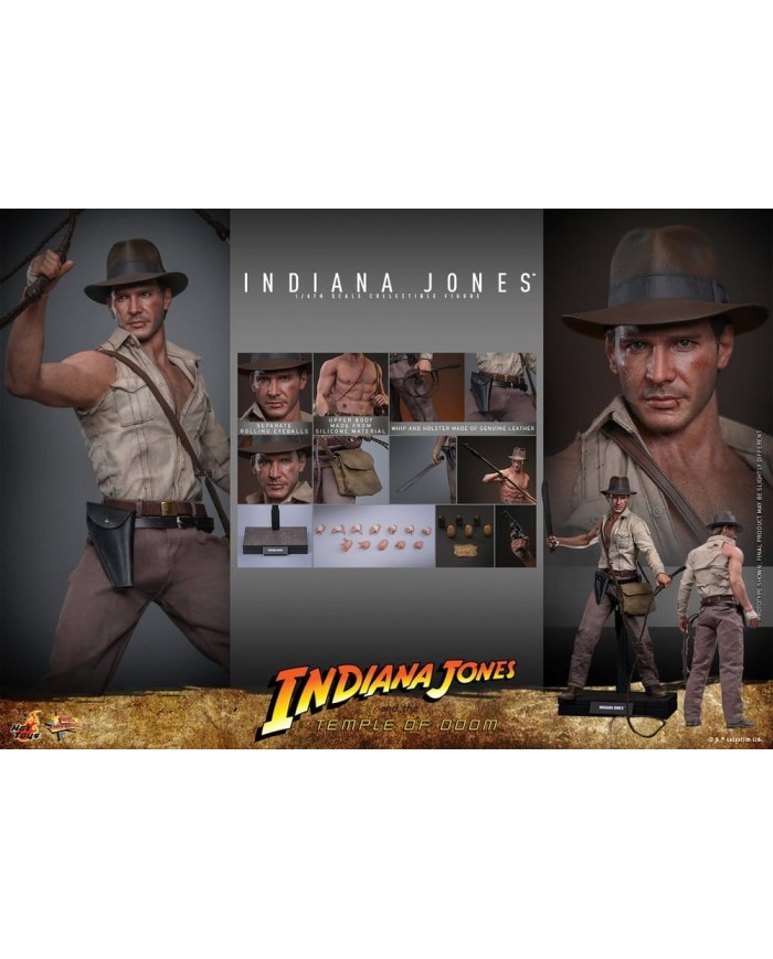 Indiana Jones Figura Movie Masterpiece 1/6 Indiana Jones Temple of Doom