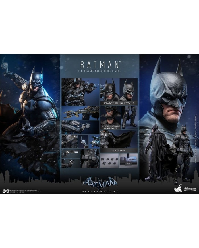 Batman - Batman Arkham Origins Figura Videogame Masterpiece 1/6