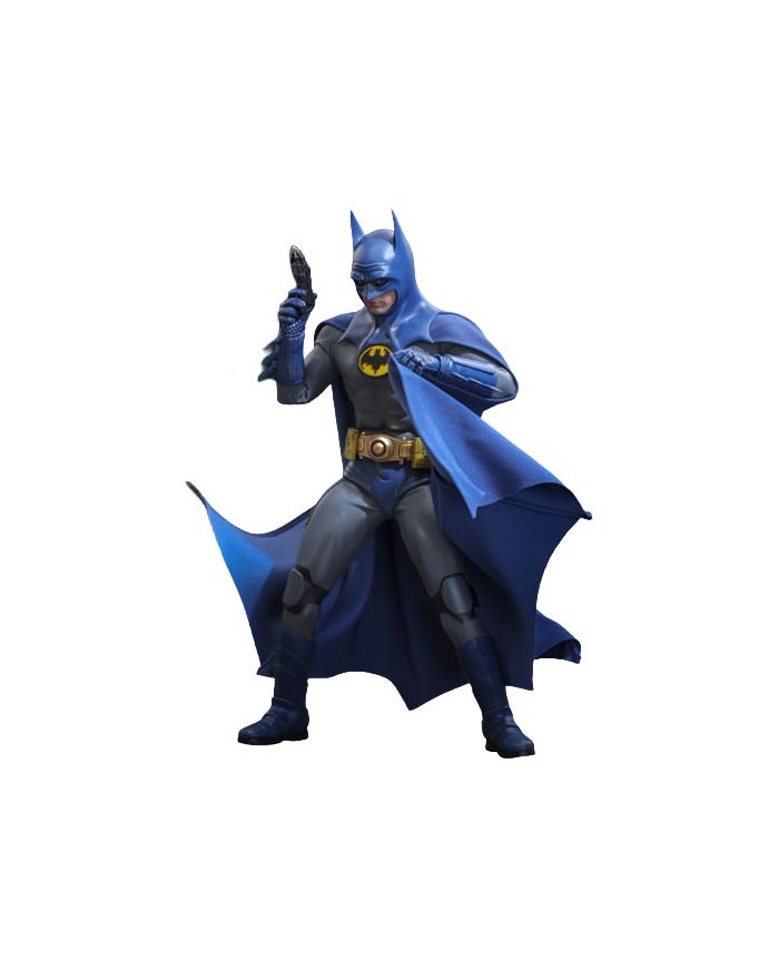 Batman (Blue & Grey Suit) Limited Edition Hot Toys Exclusive The Flash Movie Masterpiece Action Figure 1/6