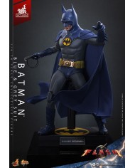 Batman (Blue & Grey Suit) Limited Edition Hot Toys Exclusive The Flash Movie Masterpiece Action Figure 1/6