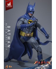 Batman (Blue & Grey Suit) Limited Edition Hot Toys Exclusive The Flash Movie Masterpiece Action Figure 1/6