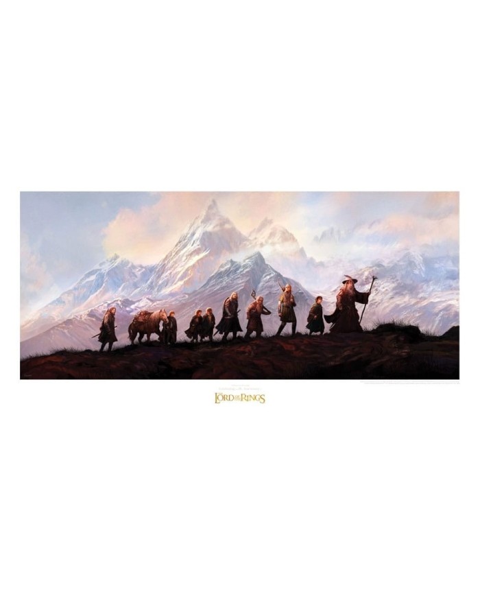 Litografia The Fellowship of the Ring: 20th Anniversary