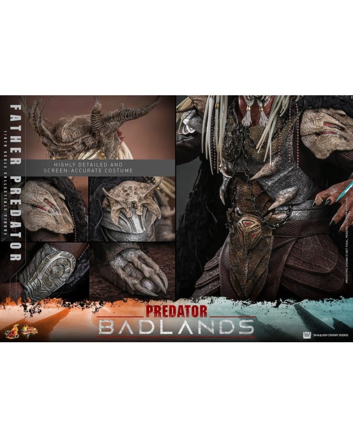 Njohrr Predator: Badlands Figura Movie Masterpiece 1/6