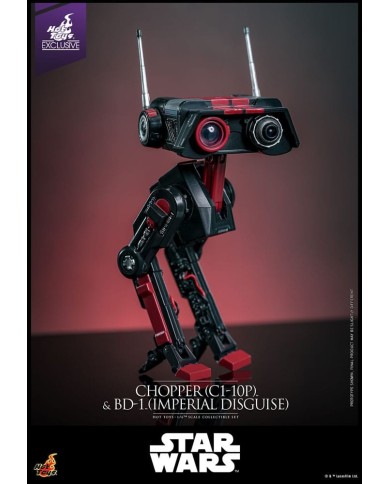 Chopper C1-10P & BD-1 Imperial Disguise Star Wars Figura Set 1/6