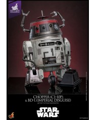Chopper C1-10P & BD-1 Imperial Disguise Star Wars Figura Set 1/6