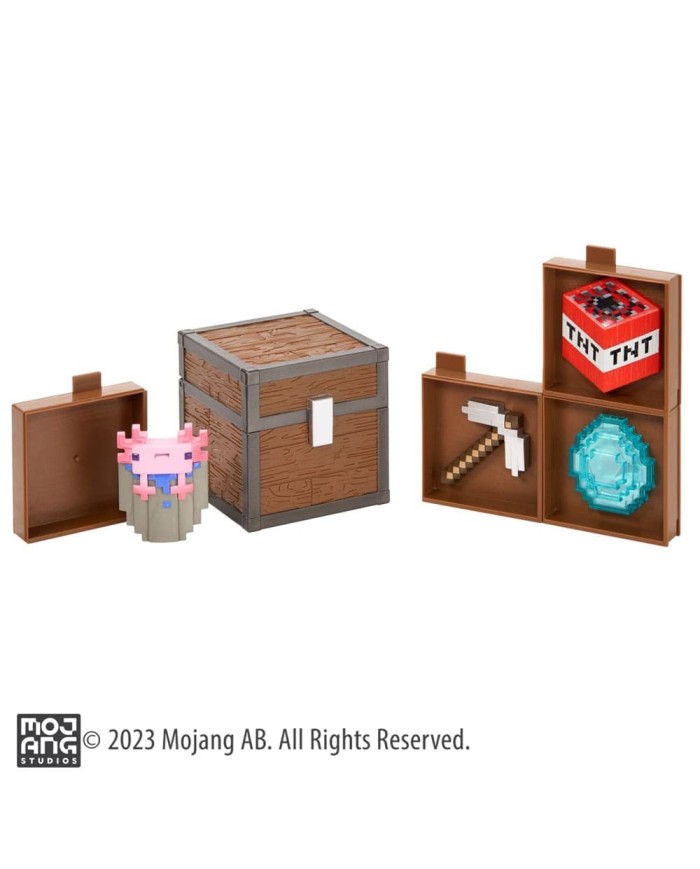 Minecraft Cofre del botín Caves Cuevas