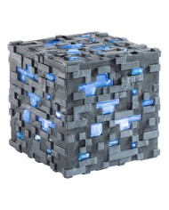 Illuminating Diamond Ore Cube Minecraft Réplica