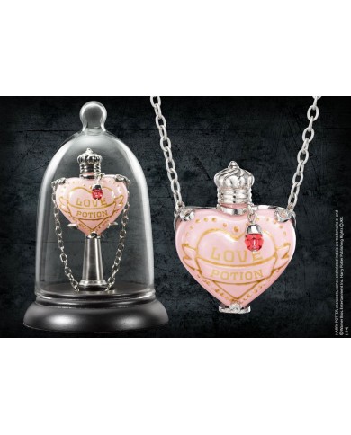 Colgante con Collar y Expositor Love Potion Harry Potter