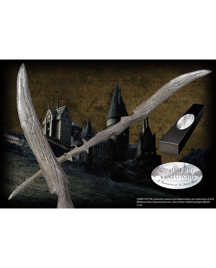 Varita Mágica Mortífagos Espina Versión 6 (edición carácter) Harry Potter