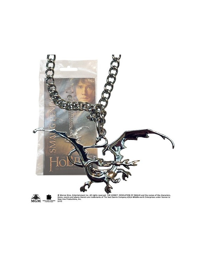 El hobbit La desolación de Smaug Colgante con Collar Smaug