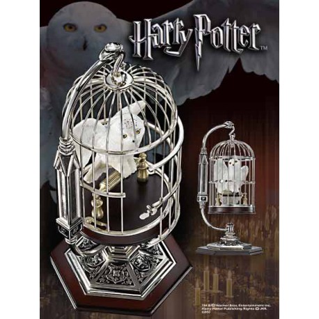 Harry Potter Miniatura Hedwig & Jaula
