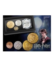 Harry Potter Réplica Set de Monedas El Banco Gringotts