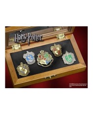 Harry Potter 5 Chapas Collección Casas de Hogwarts