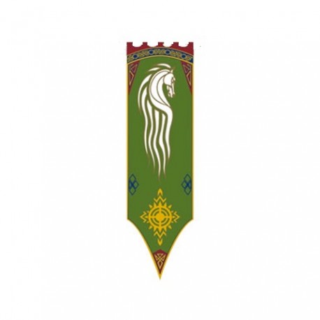 Bandera Estandarte de Rohan I