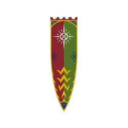 Bandera Estandarte de Rohan III