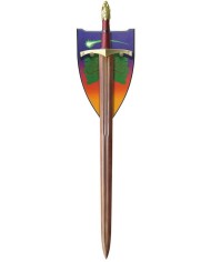 Espada Oathkeeper Red Damascus Canción de hielo y fuego Réplica 1/1