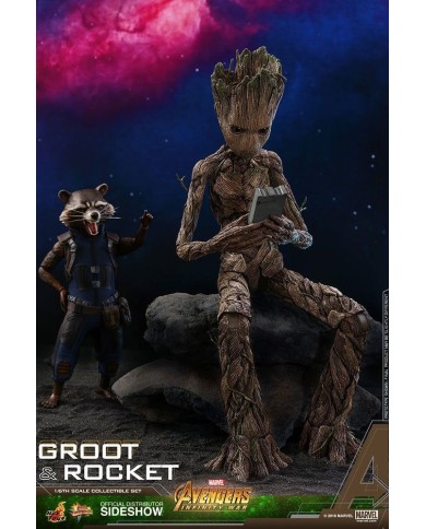 Groot & Rocket Vengadores Infinity War