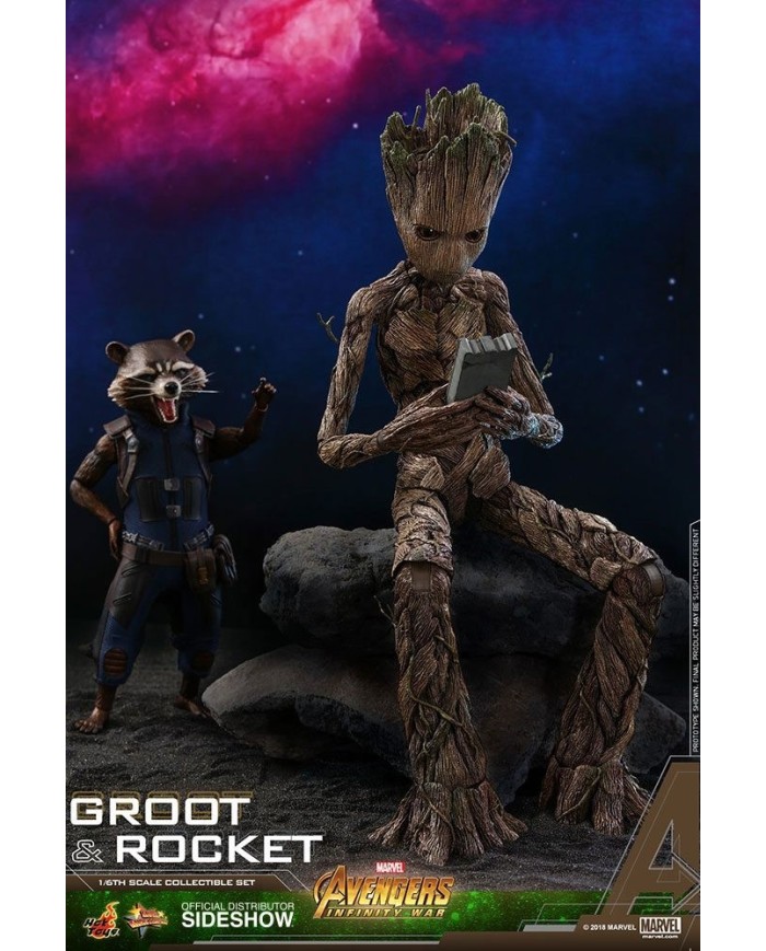Groot & Rocket Vengadores Infinity War