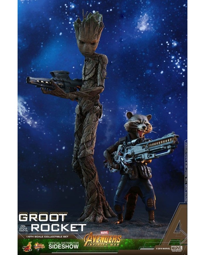 Groot & Rocket Vengadores Infinity War